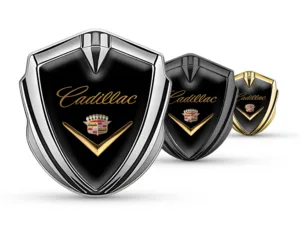 Cadillac Abzeichen Selbstklebend Renn Look Hochwertig